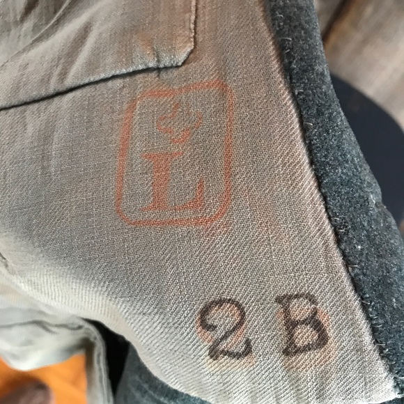 Full length vintage wool military pea coat - Picture 5 of 6